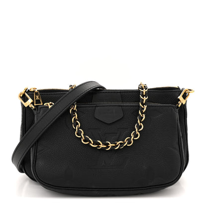 Louis Vuitton Empreinte Monogram Giant Multi Pochette Accessories Black 1 of 16