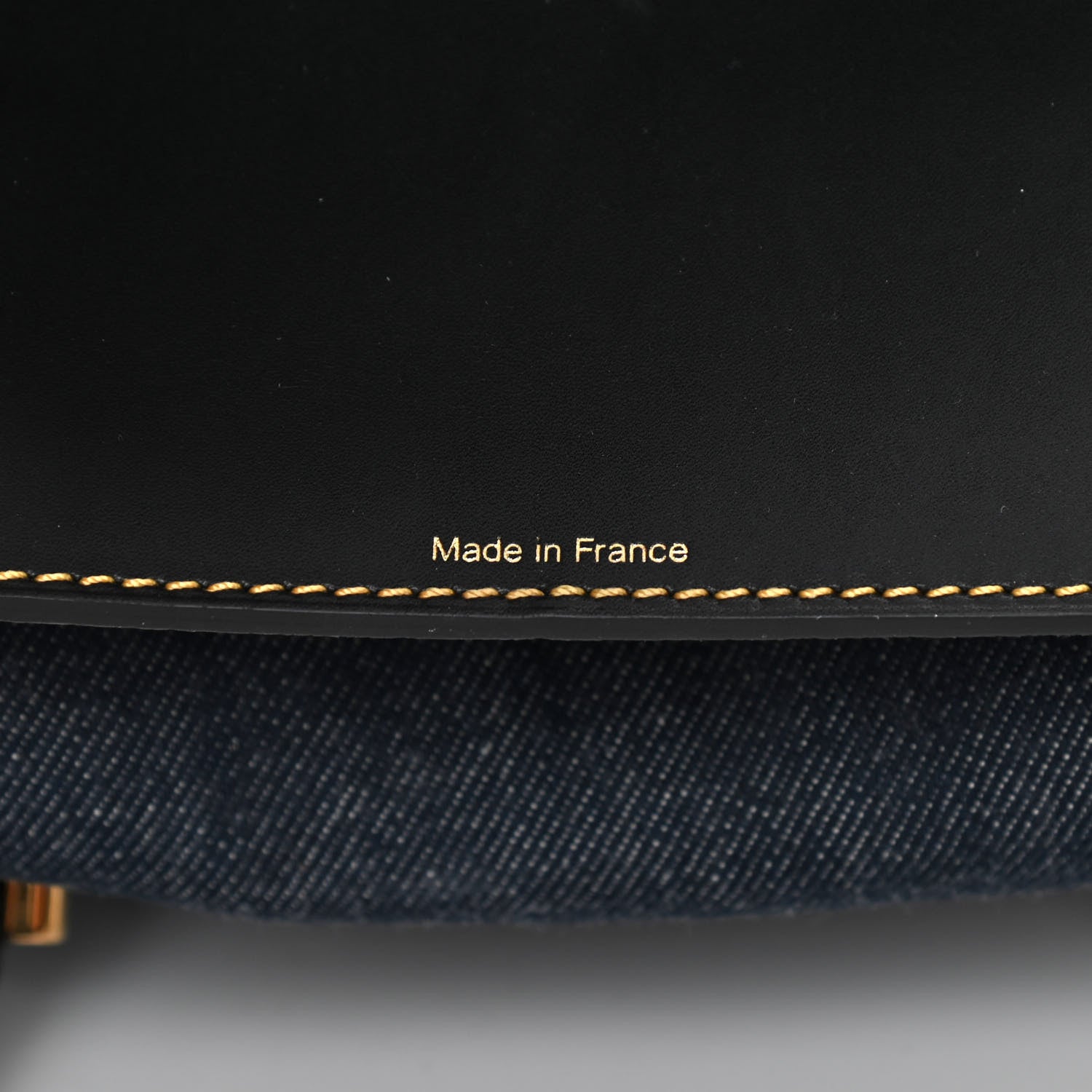 Delvaux Denim Calfskin Cool Box MM Blue Black 7 of 13