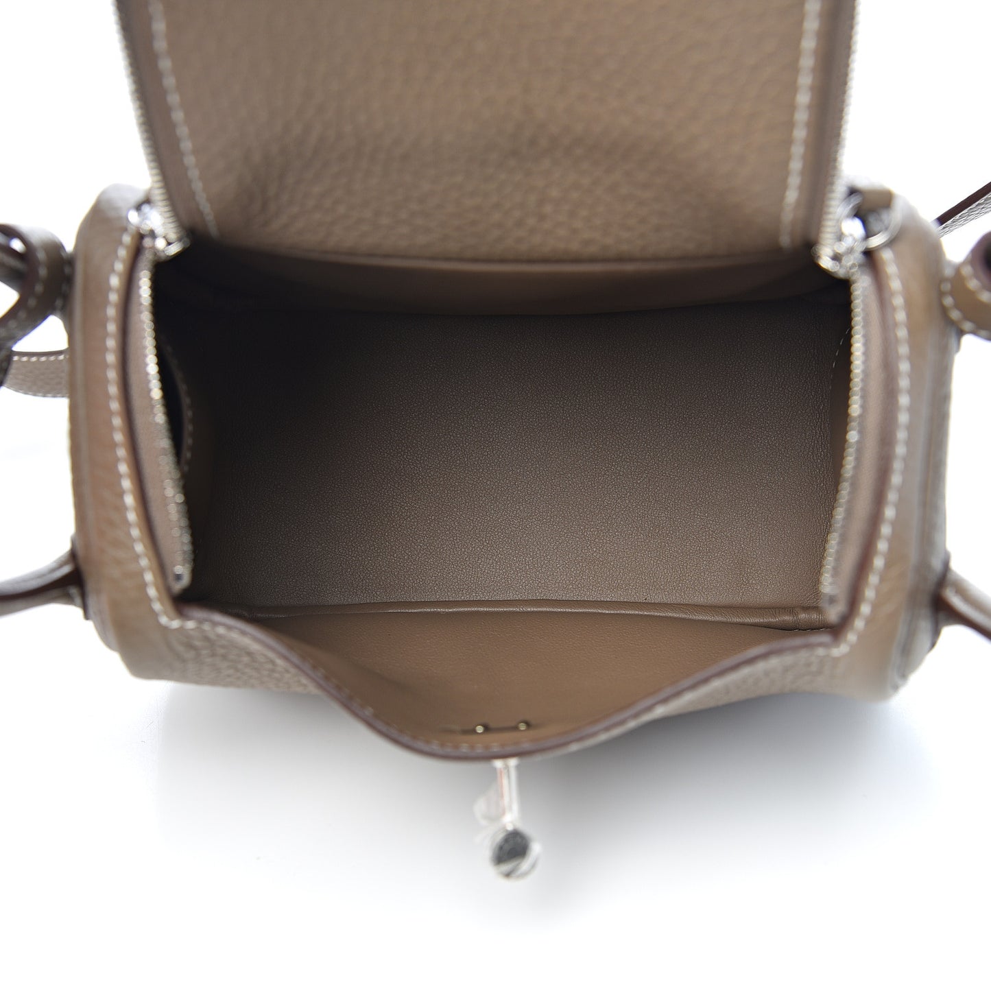 Taurillon Clemence Mini Lindy 20 Etoupe