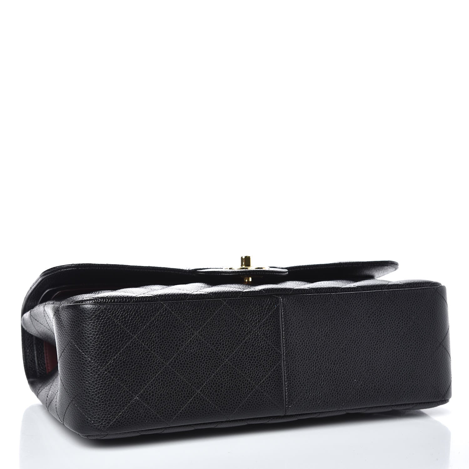 Chanel Caviar Quilted Jumbo Double Flap Black 4 of 10