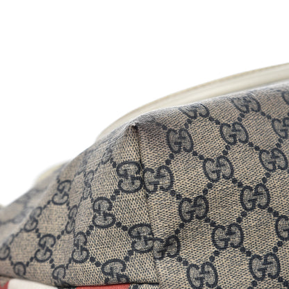 Gucci GG Plus Monogram Medium Canada Flag Unicef Tote Red 17 of 23