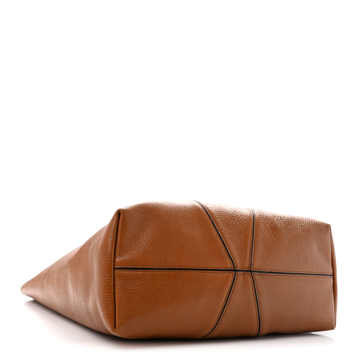 Chloe Grained Calfskin Medium Spin Tote Clay Brown 6 of 29