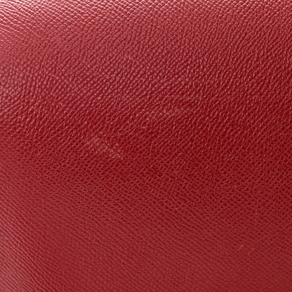 Hermes Epsom Enamel Constance 24 Rouge Grenat 12 of 13
