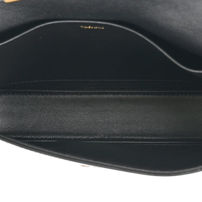 Celine Shiny Calfskin Triomphe Shoulder Bag Black 5 of 11