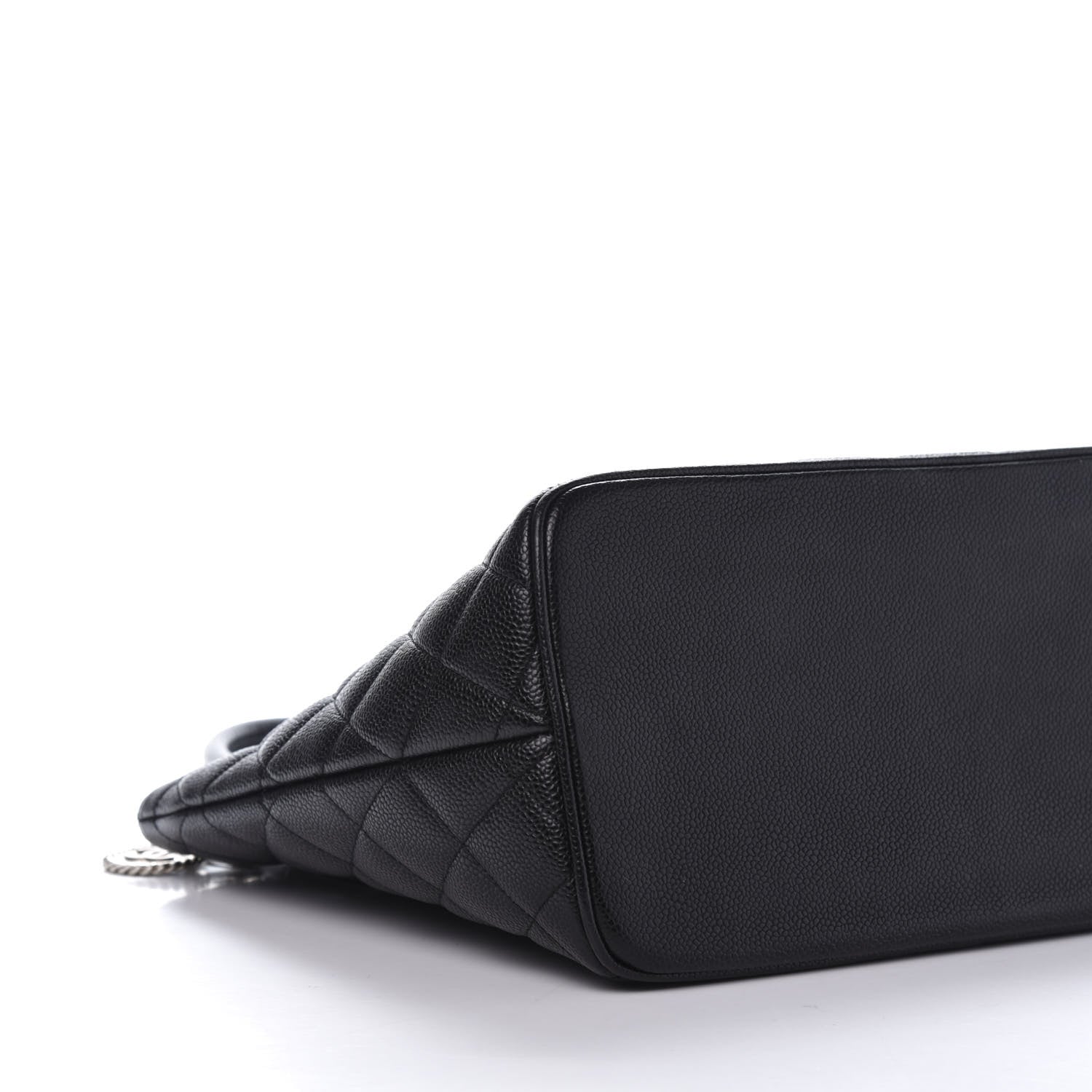 Chanel Caviar Quilted Medallion Tote Black 6 of 13