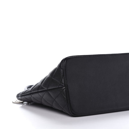 Chanel Caviar Quilted Medallion Tote Black 6 of 13