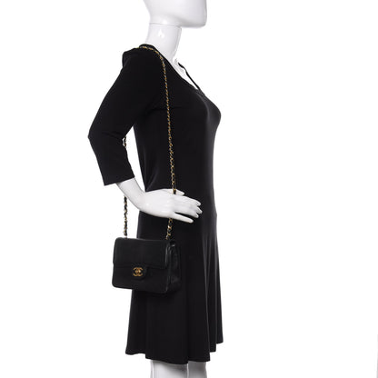 Chanel Lizard Mini Square Flap Black 2 of 11