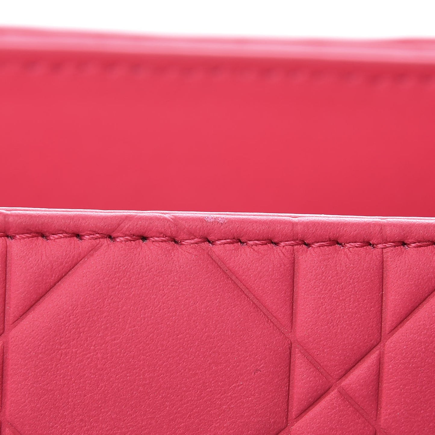 Ultra Matte Calfskin Cannage Medium Lady Dior Pink
