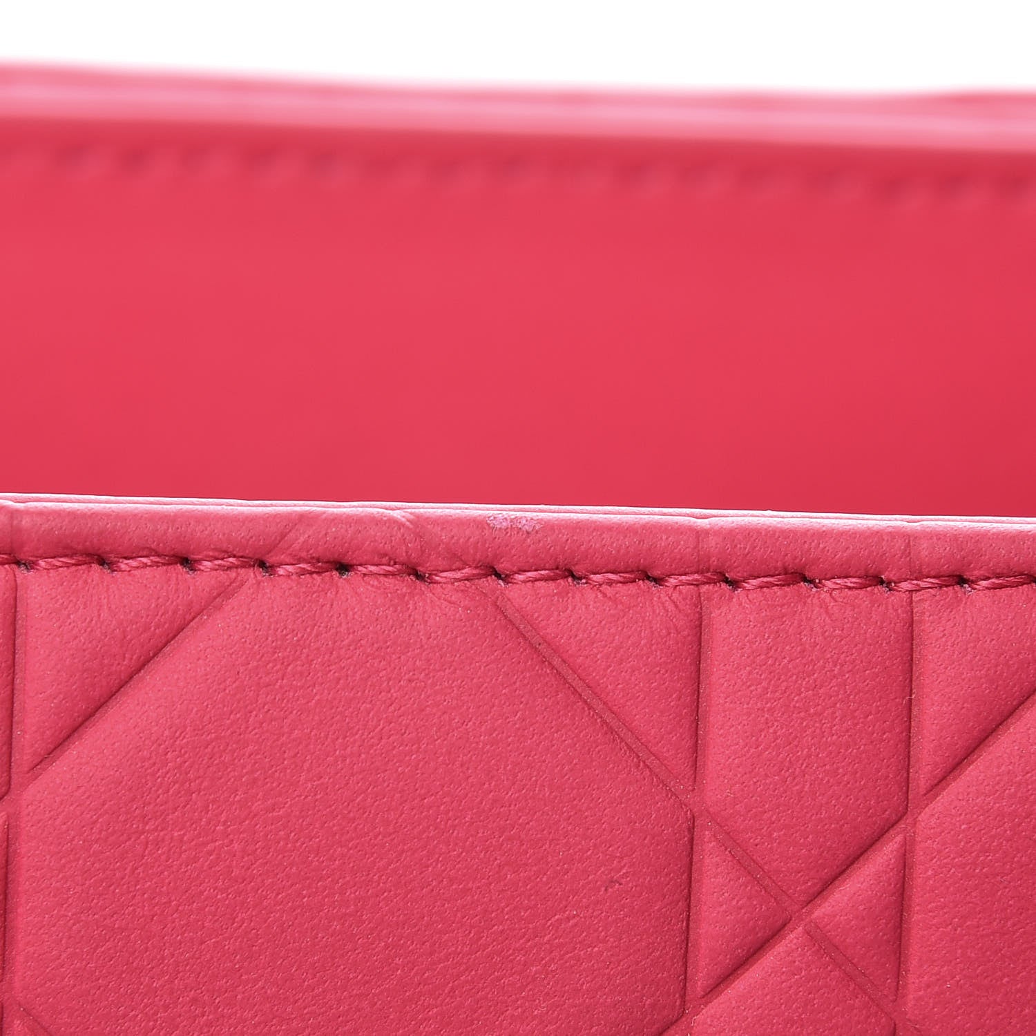 Christian Dior Ultra Matte Calfskin Cannage Medium Lady Dior Pink 13 of 15