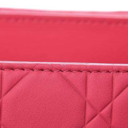 Christian Dior Ultra Matte Calfskin Cannage Medium Lady Dior Pink 13 of 15