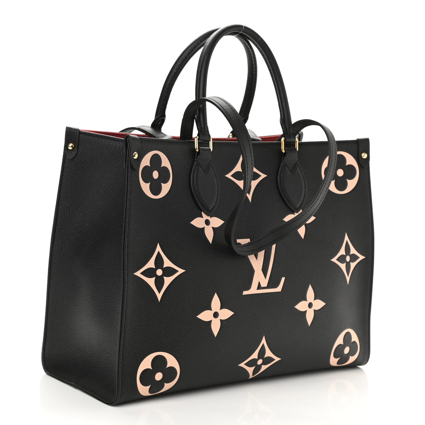 Empreinte Monogram Giant Onthego MM Black Beige