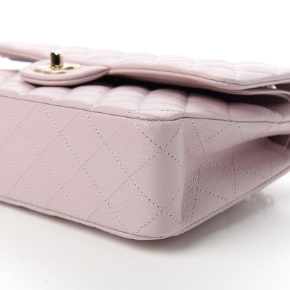 Chanel Caviar Quilted Medium Double Flap Light Pink 7 of 11
