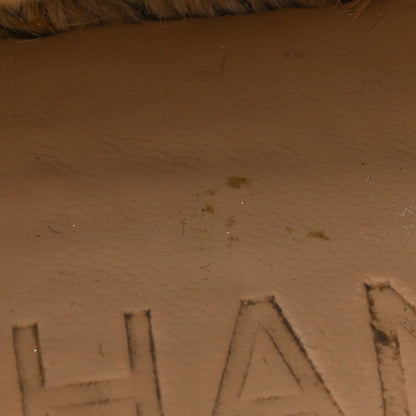 Chanel Lambskin CC Espadrilles 37 Beige Black 14 of 15