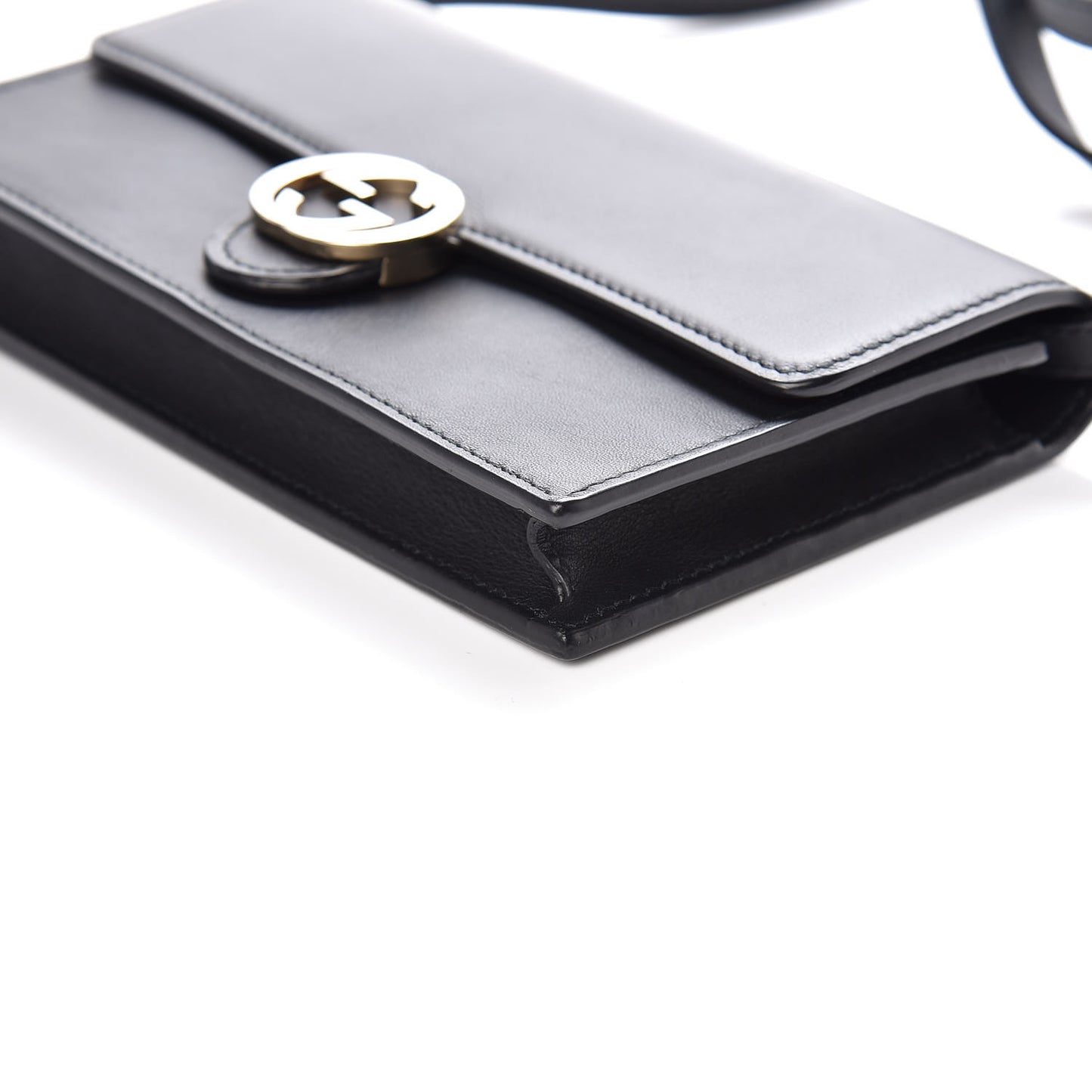 Calfskin Icon Wallet Black