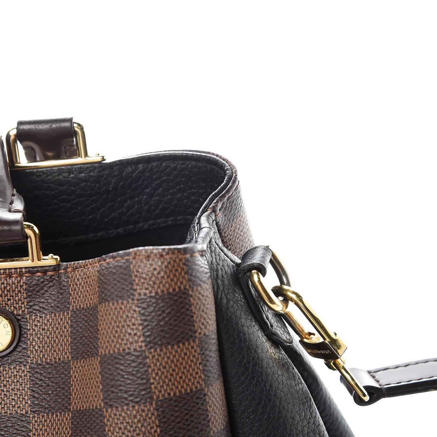 Damier Ebene Cuir Taurillon Brittany Black