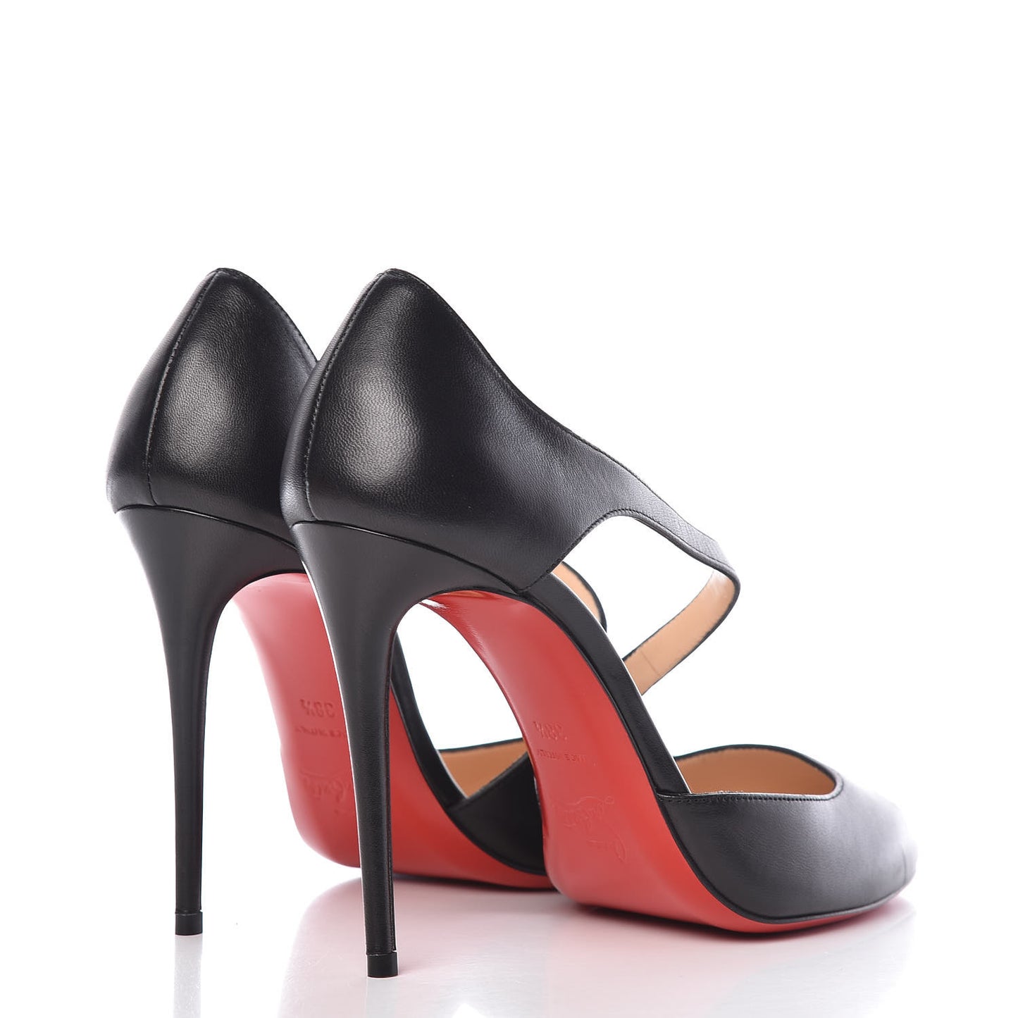 Shiny Nappa Catchy One 100 Pumps 38.5 Black