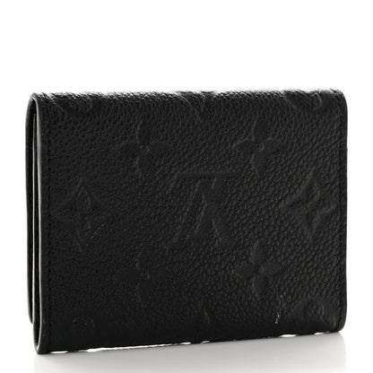 Louis Vuitton Empreinte Business Card Holder Black 3 of 7