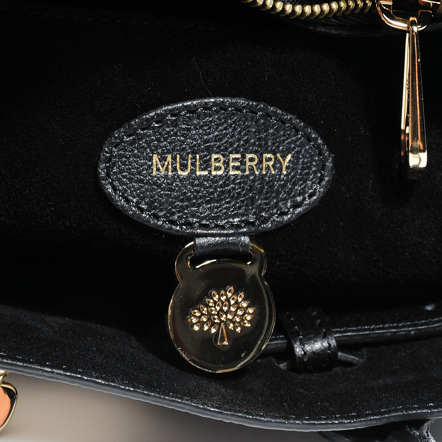 Mulberry Grainy Leather Bayswater Satchel Black 7 of 10