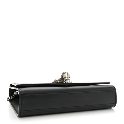 Saint Laurent Smooth Calfskin Medium Classic Monogram Kate Tassel Satchel Black 4 of 13