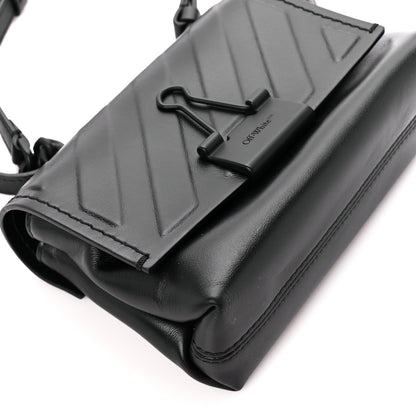 Off-White Calfskin Diag Small Binder Clip Crossbody Black 11 of 12