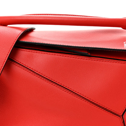 Loewe Calfskin Small Puzzle Bag Scarlet 7 of 9