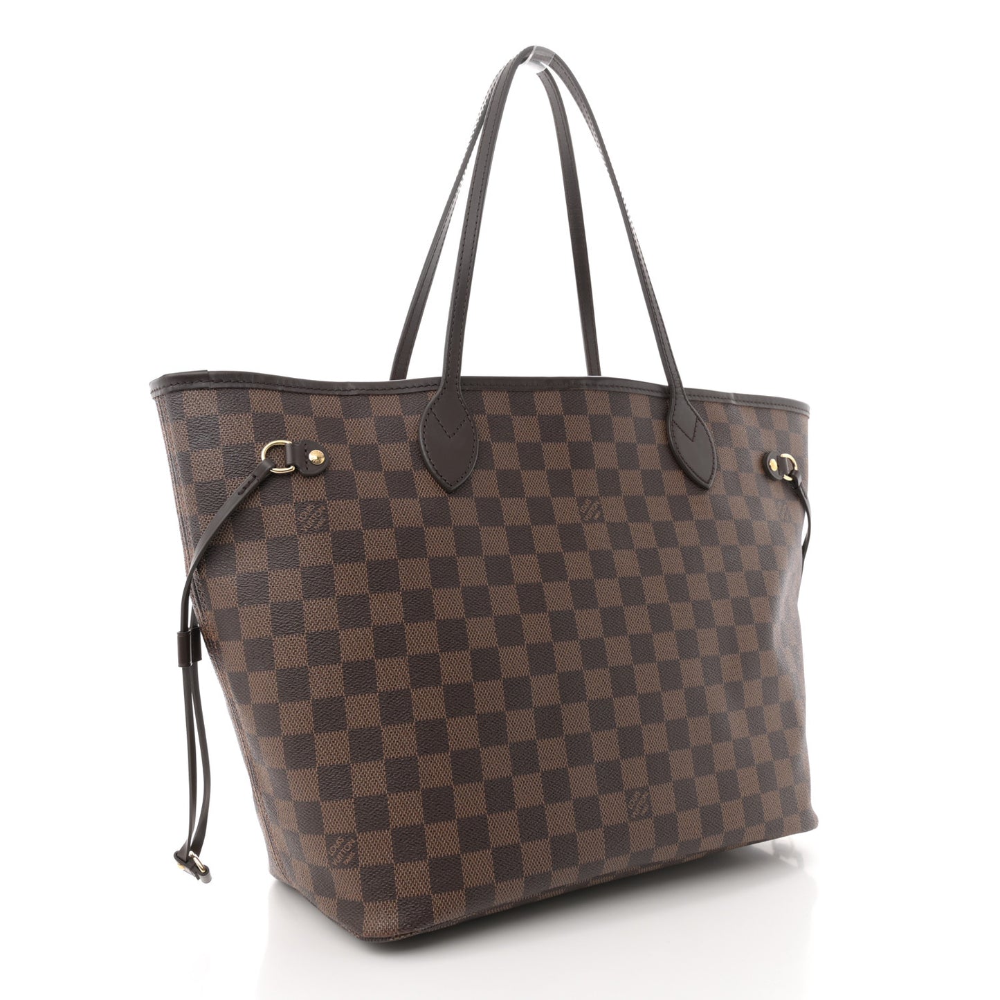 Damier Ebene Neo Neverfull MM Rose Ballerine
