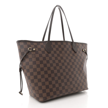 Louis Vuitton Damier Ebene Neo Neverfull MM Rose Ballerine 4 of 10