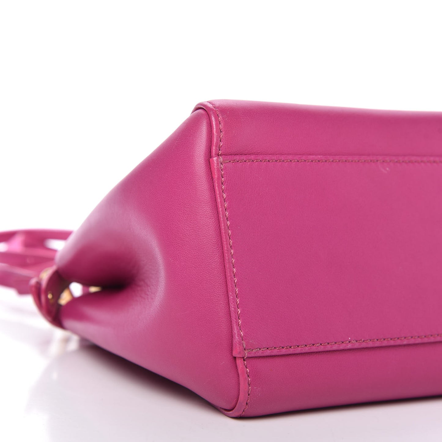 Nappa Mini Peekaboo Iconic Satchel Magenta