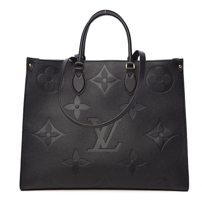 Louis Vuitton Empreinte Monogram Giant Onthego GM Black 1 of 9