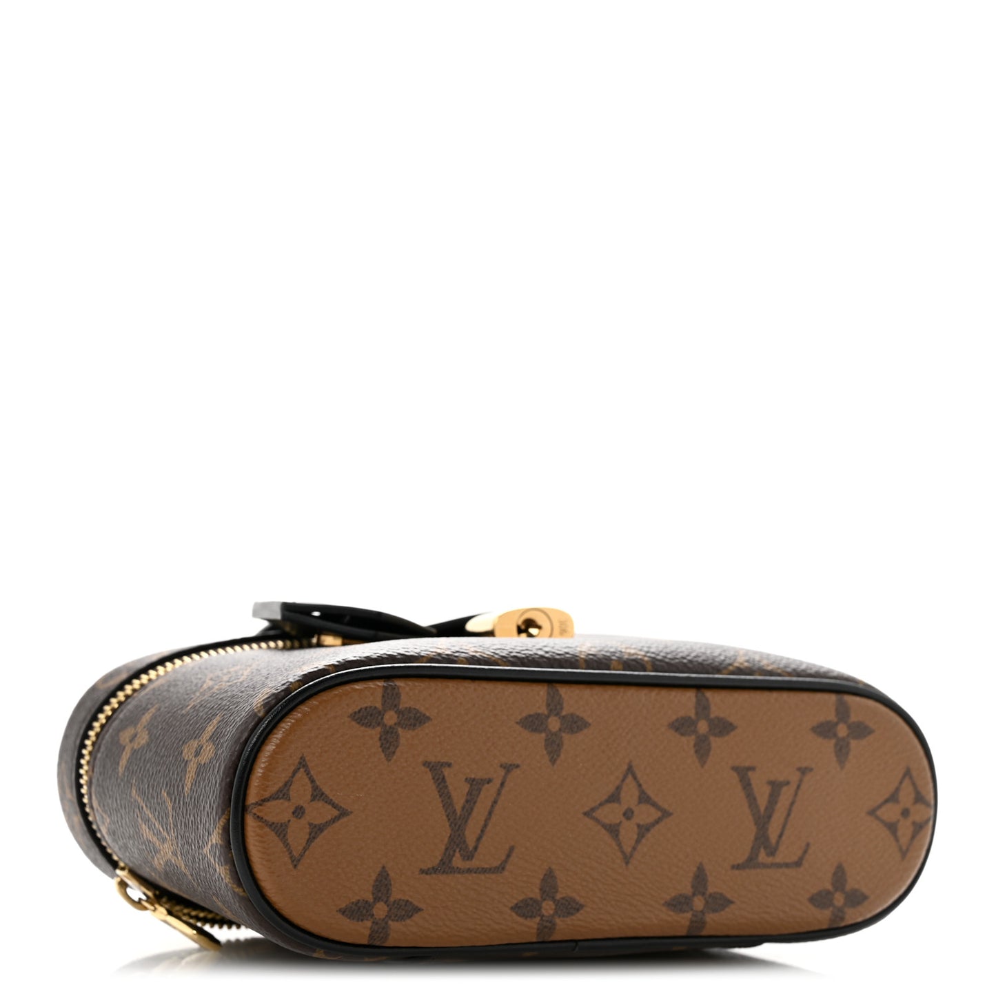 Reverse Monogram Vanity Chain Pouch