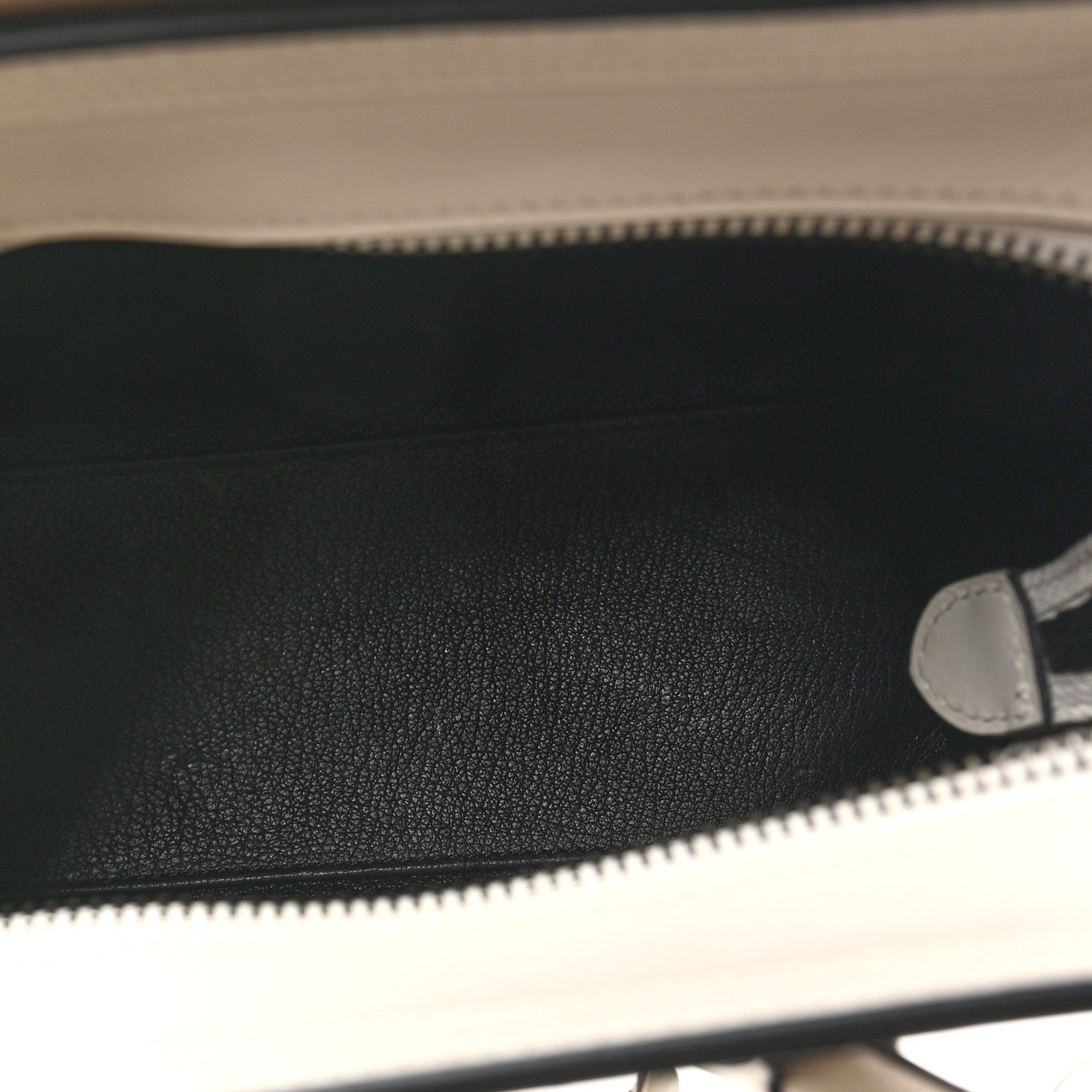 Celine Smooth Calfskin Nano Luggage White 5 of 9