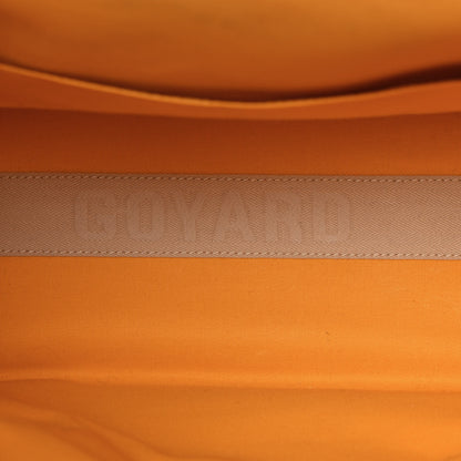 Goyard Goyardine Saint Leger Soft Briefcase Backpack Black Gold 6 of 10