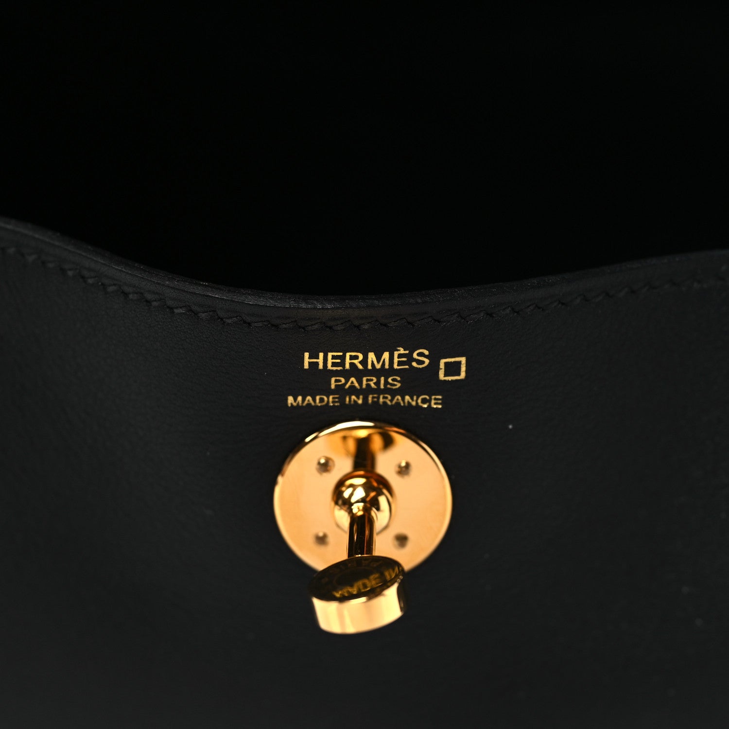 Hermes Swift Matte Alligator Mini Touch Lindy 20 Black 6 of 11