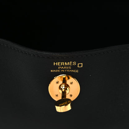 Hermes Swift Matte Alligator Mini Touch Lindy 20 Black 6 of 11