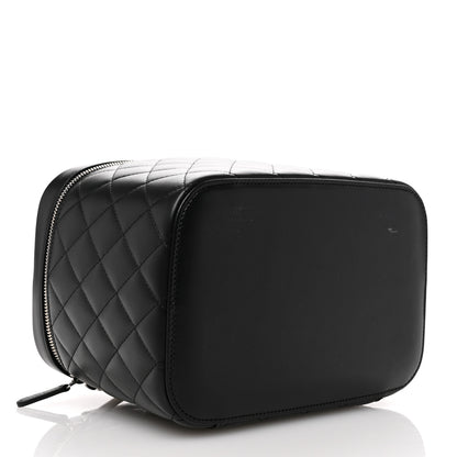 Chanel Lambskin Quilted Large Vanity Pouch Black 4 of 8
