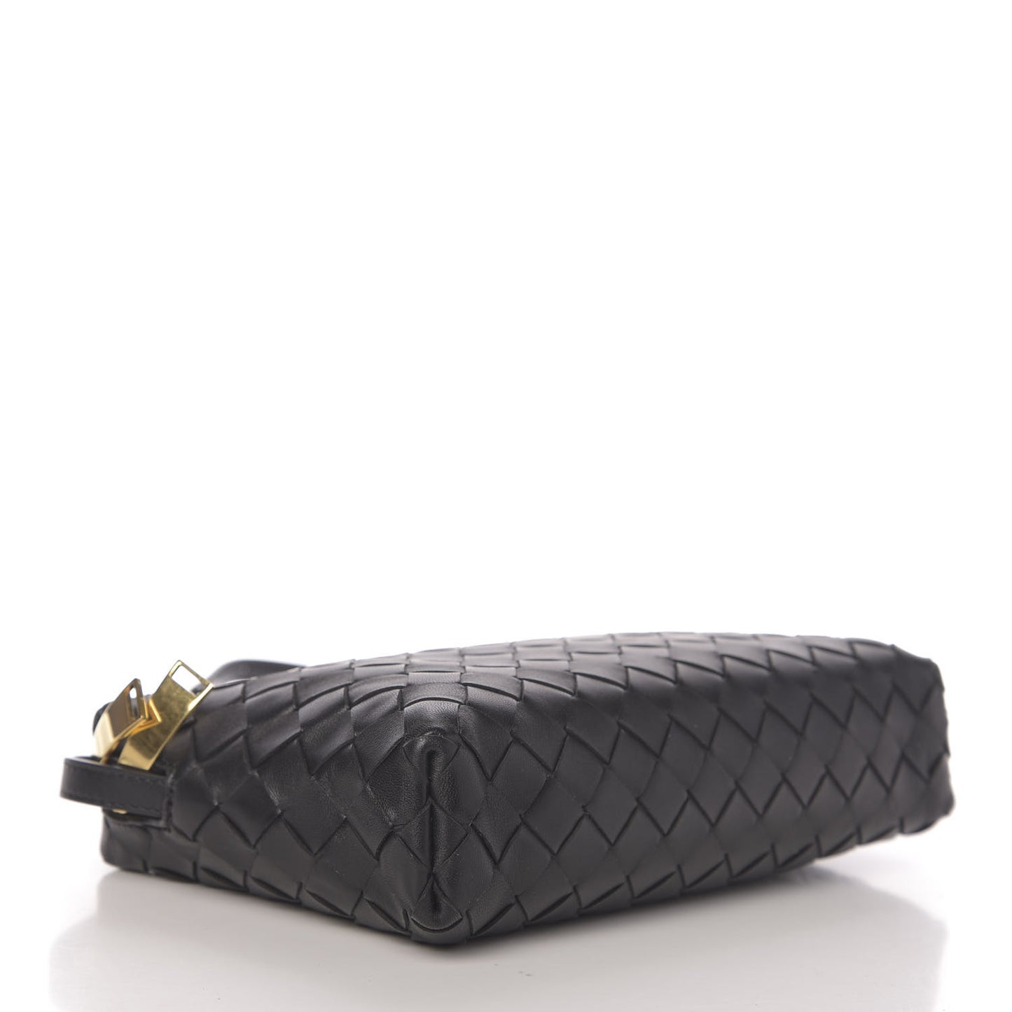 Nappa Intrecciato Crossbody Black