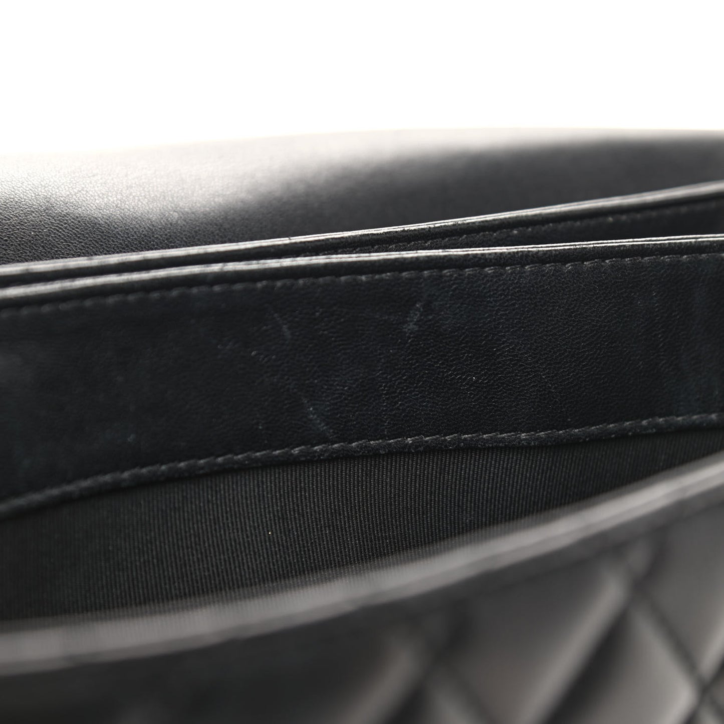 Lambskin Quilted Medium Citizen Chic Flap Black