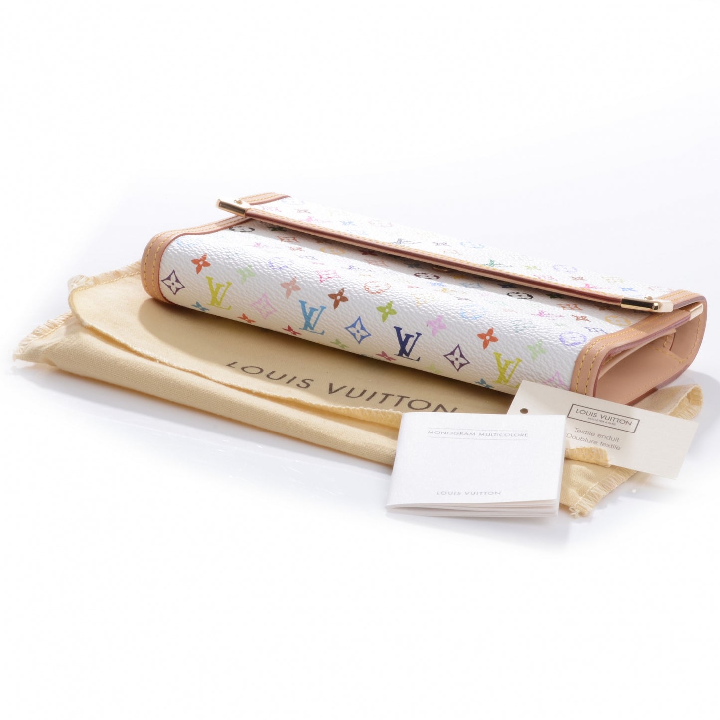 Monogram Multicolor Porte Tresor International Wallet White
