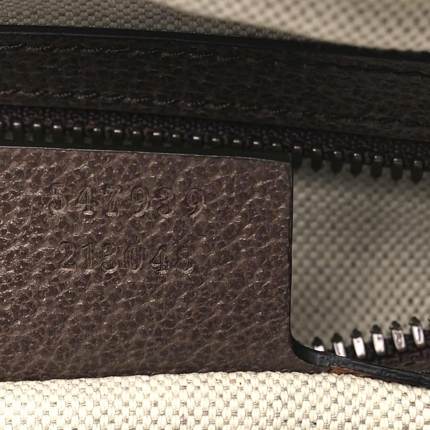 GG Supreme Monogram Web Ophidia Half Moon Hobo Brown