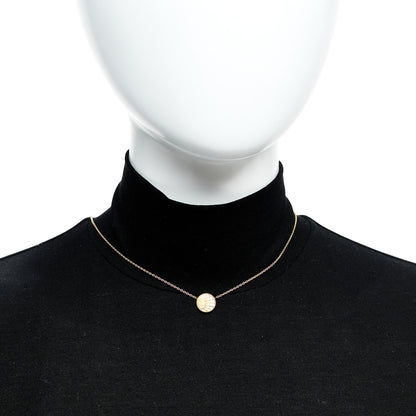 Christian Dior 18K Yellow Gold Diamond Black Onyx Mother of Pearl Rose Celeste Pendant Necklace 2 of 7