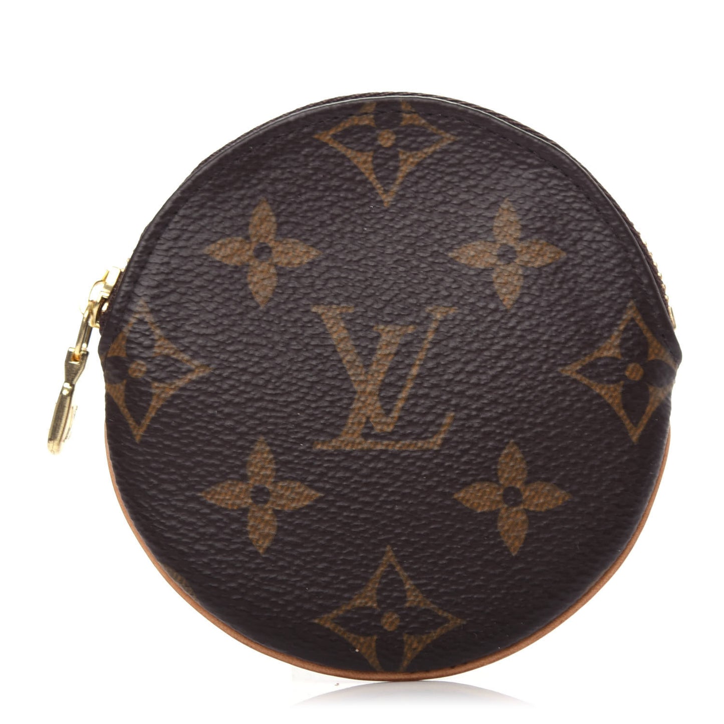 Monogram Round Coin Purse