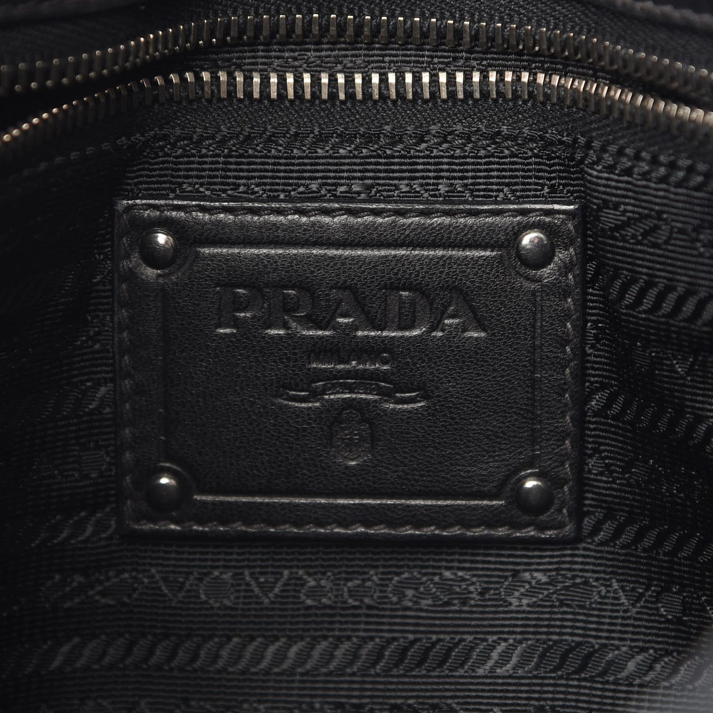Nappa Fringe Tote Black