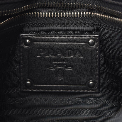Prada Nappa Fringe Tote Black 5 of 7