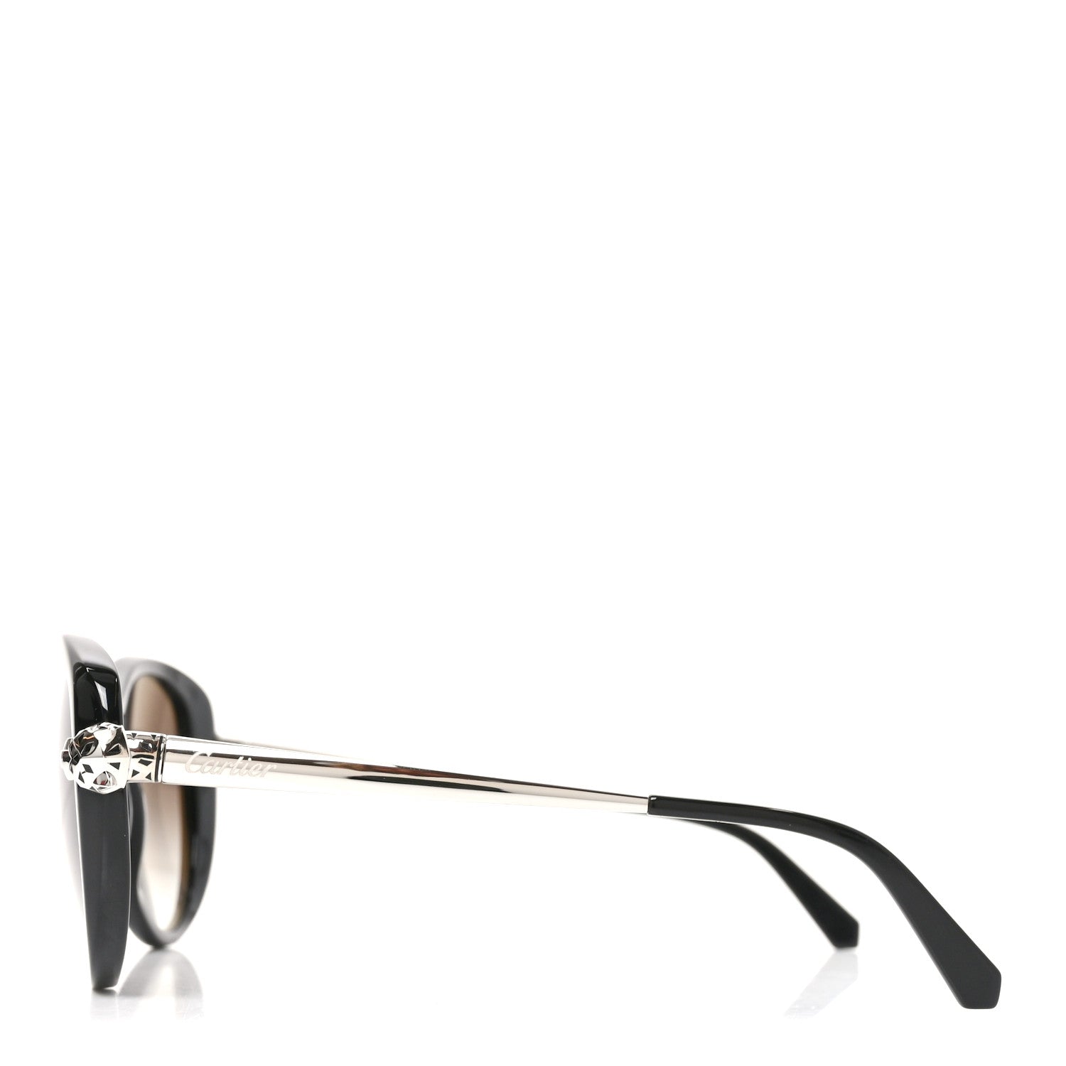 Cartier Panthere Wild De Cartier Sunglasses CT0060S Black 3 of 7