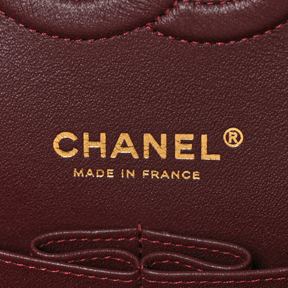 Chanel Lambskin Quilted Medium Double Flap Black 6 of 11