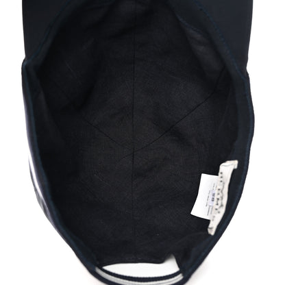 Hermes Gabardine Cotton Riley Sport Cap 58 Marine 7 of 10
