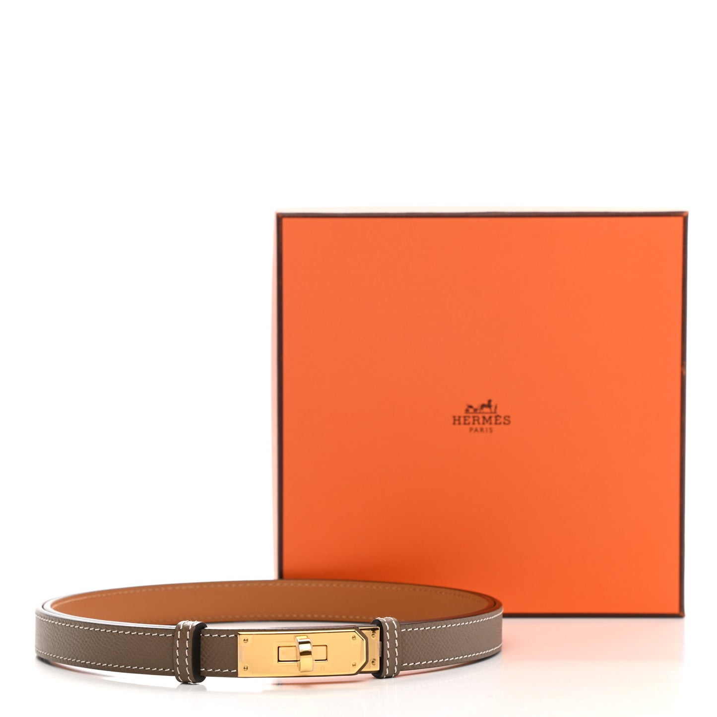 Epsom Kelly Belt Etoupe