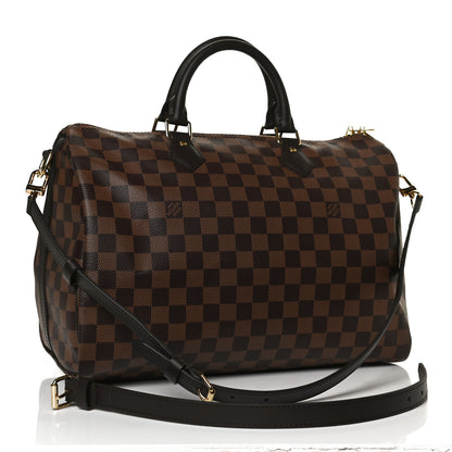 Louis Vuitton Damier Ebene Speedy Bandouliere 35 12 of 13