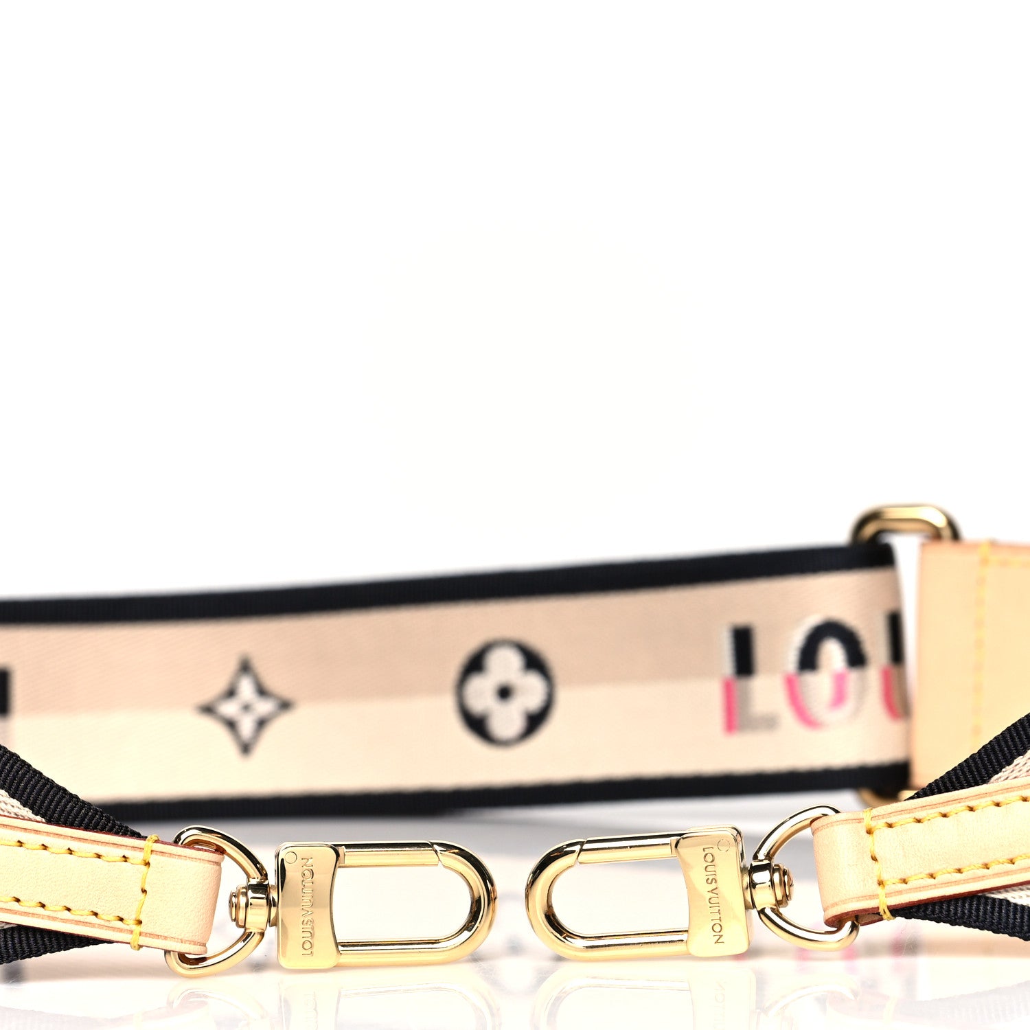 Louis Vuitton Jacquard Speedy Bandouliere 20 Shoulder Strap Black 3 of 3
