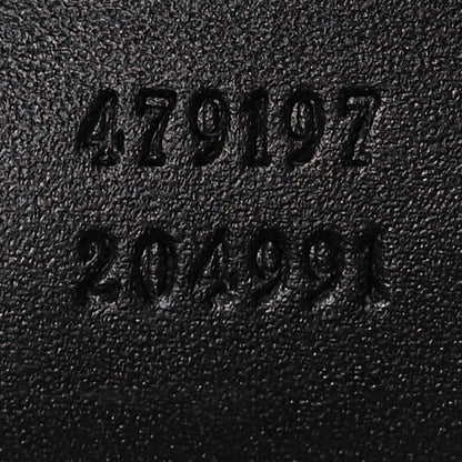 Gucci GG Supreme Monogram Bees Medium Padlock Tote Beige Oro Black 7 of 11